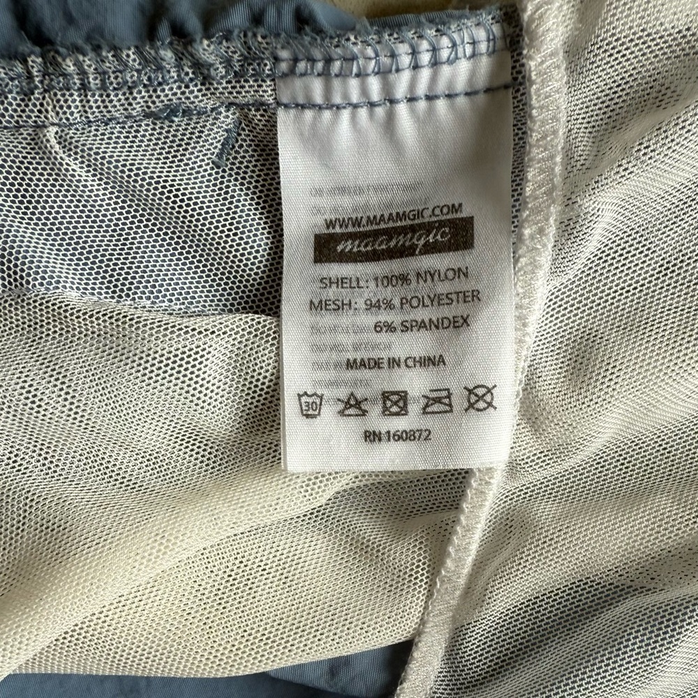 Maamgic Blue Swim Shorts with Drawstring - Picture 4 of 5